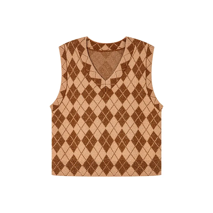 UOOYAA Tank Tops Women's Brown-0