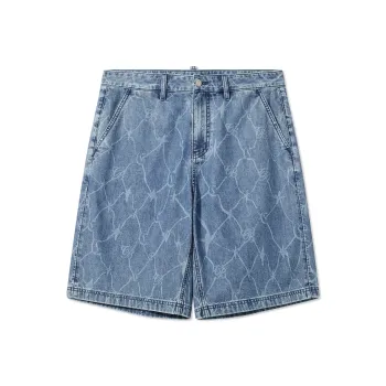 Cabbeen Denim Shorts Men's Cerulean 47