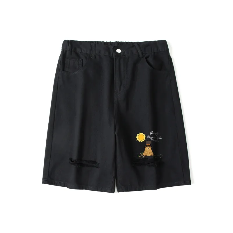 UPZCY Denim Shorts Unisex-2