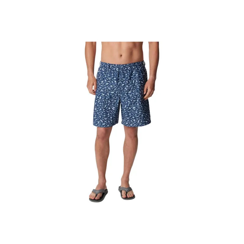 Columbia PFG Super Backcast™ Casual Shorts Men's Marine Blue-0
