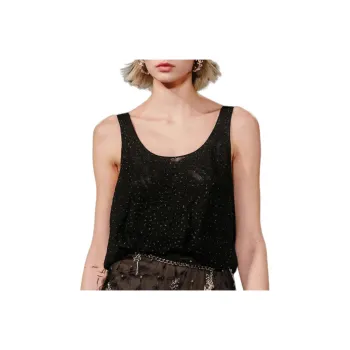 CHANEL SS24 Tank Tops Women's Black
