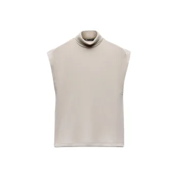 ZARA Tank Tops Women's Sand