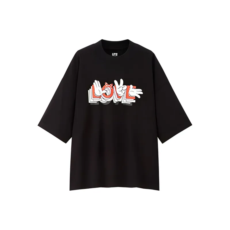 UNIQLO Regular T Shirt Women's Black-0