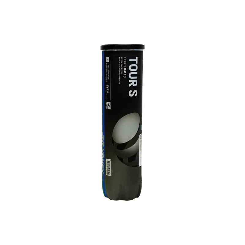 YONEX TOUR S Tennis Balls Wool, Nylon, Polyester Training Ball Yellow-1