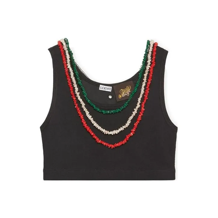 LOEWE SS23 Tank Top Women's Black-0