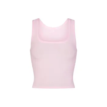 SKIMS Wedding Dress Series Tank Tops Women's CHERRY BLOSSOM/Cherry Blossom