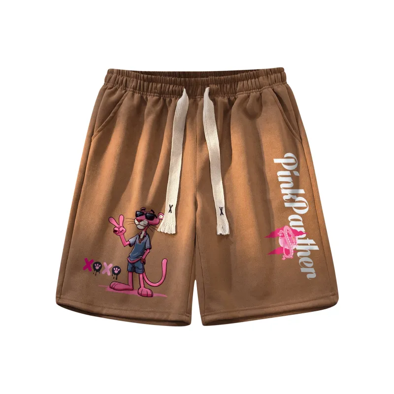 PINK PANTHER Casual Shorts Unisex-8