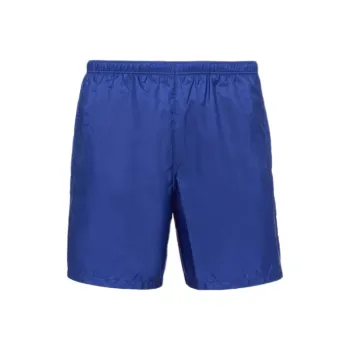 PRADA Logo Patch Swim Shorts