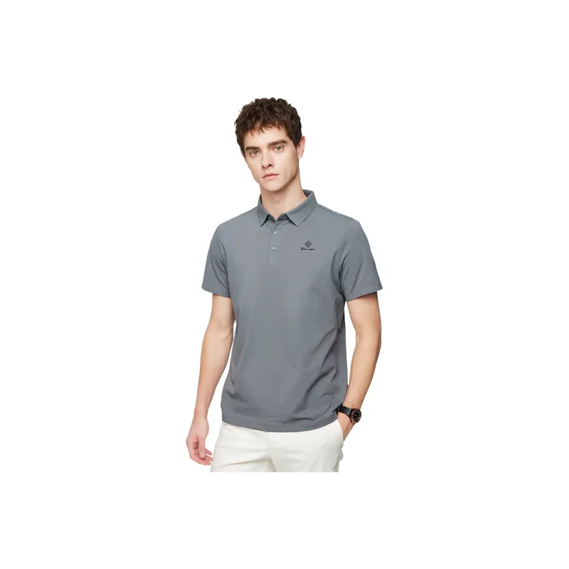 Red bean Polo Shirts Men-10