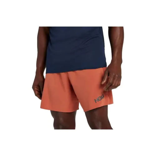 HOKA ONE ONE Casual Shorts Men Terracotta