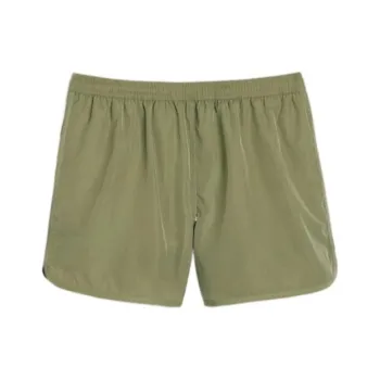 AMIPARIS Logo Plaque Elasticated Waistband Swim Shorts