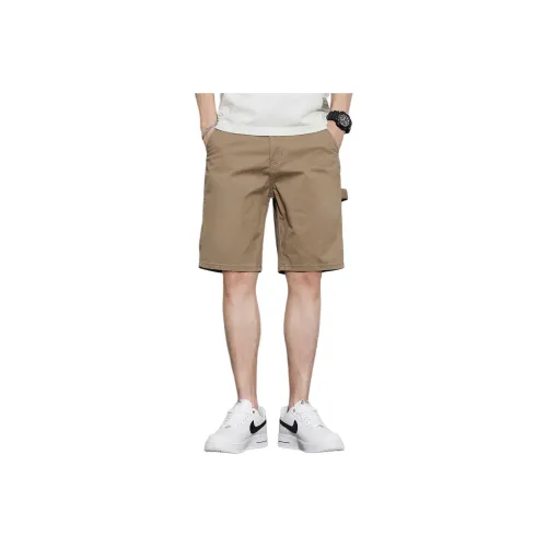 Tonlion Casual Shorts Men's Camel