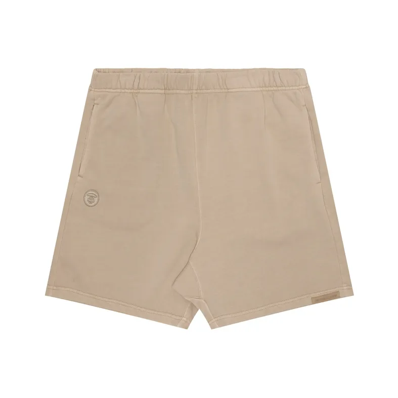 Aape Logo embroidered Cotton Track Shorts-0