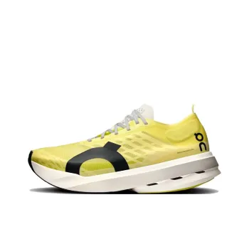 On Cloudboom Strike Anti Slip Wear Resistant Low Top Running Shoes Men's Yellow