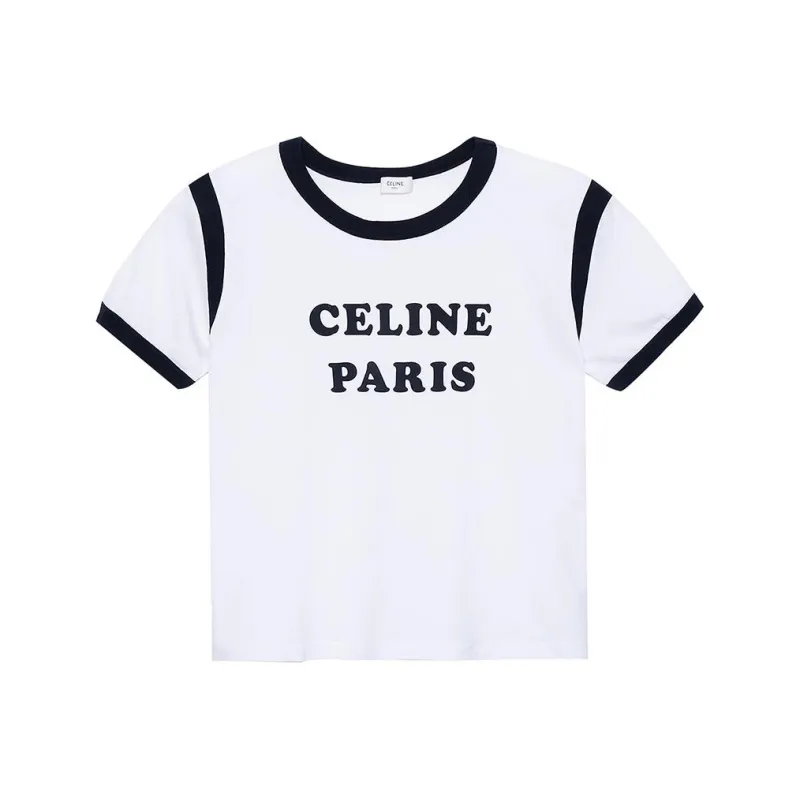 CELINE SS22 Crop Tops Women's White-0