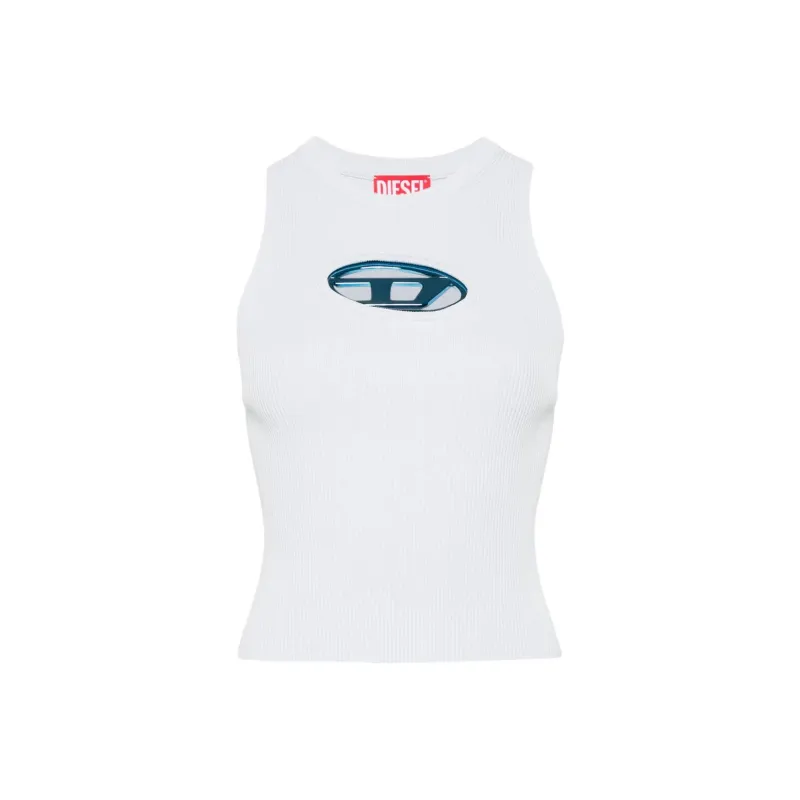 DIESEL Tank Tops Women's White-0