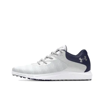 Under Armour Charged Breathe 2 Cushioning Slip Resistant Low Top Golf Shoes Women's Gray
