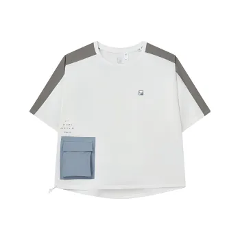 FILA Athletics Crop Tops Women's Brown White