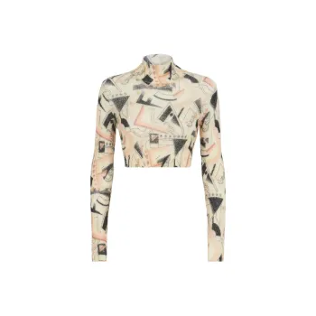FENDI FW22 Slim Fit Sweater Women's Beige