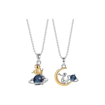 ALIEN BANG S925 Silver Necklaces Unisex