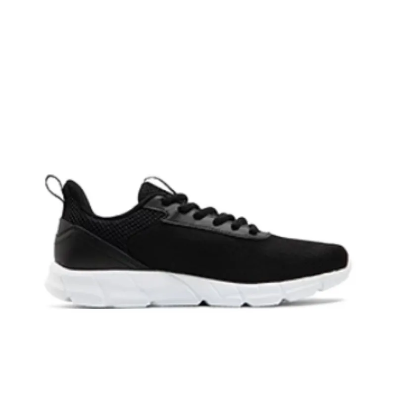 361° Durable Breathable Lightweight Low Top Sprint Running Shoes Women's Black-1