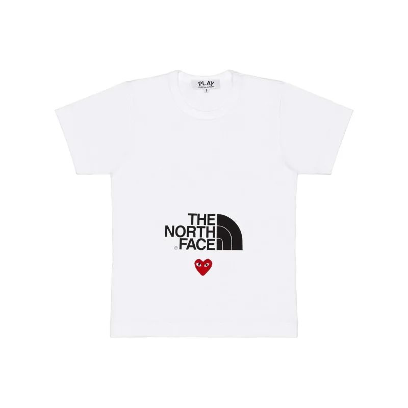 Comme Des Garcons Play Cdg X The North Face T shirt White-0