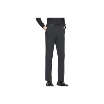 Red Bean Casual Pants Men's Gray