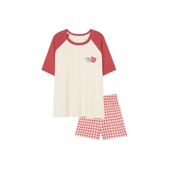 Top Melon Pajama Set Women's Image Color
