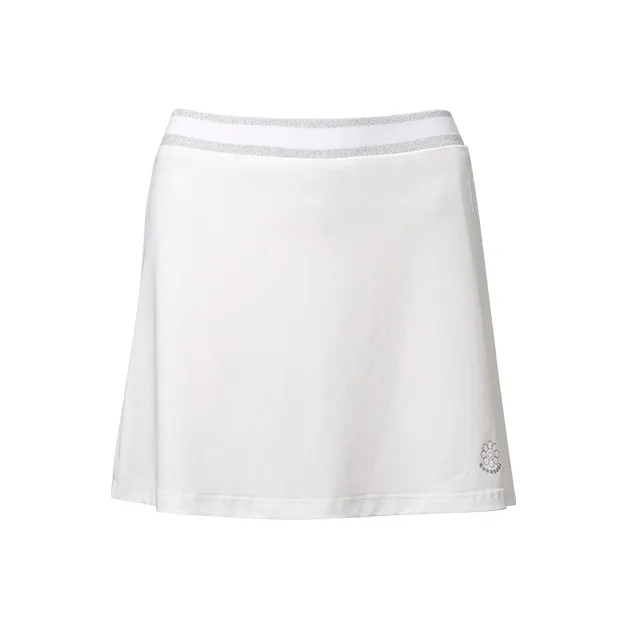 Kawasaki Skirt Women's White/Navy Blue-4