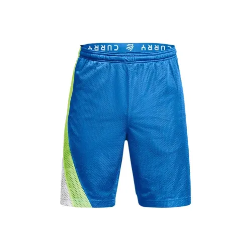 Under Armour Curry Splash Basketball Shorts Men Blue