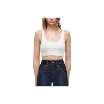 Self portrait Tank Tops Women's White