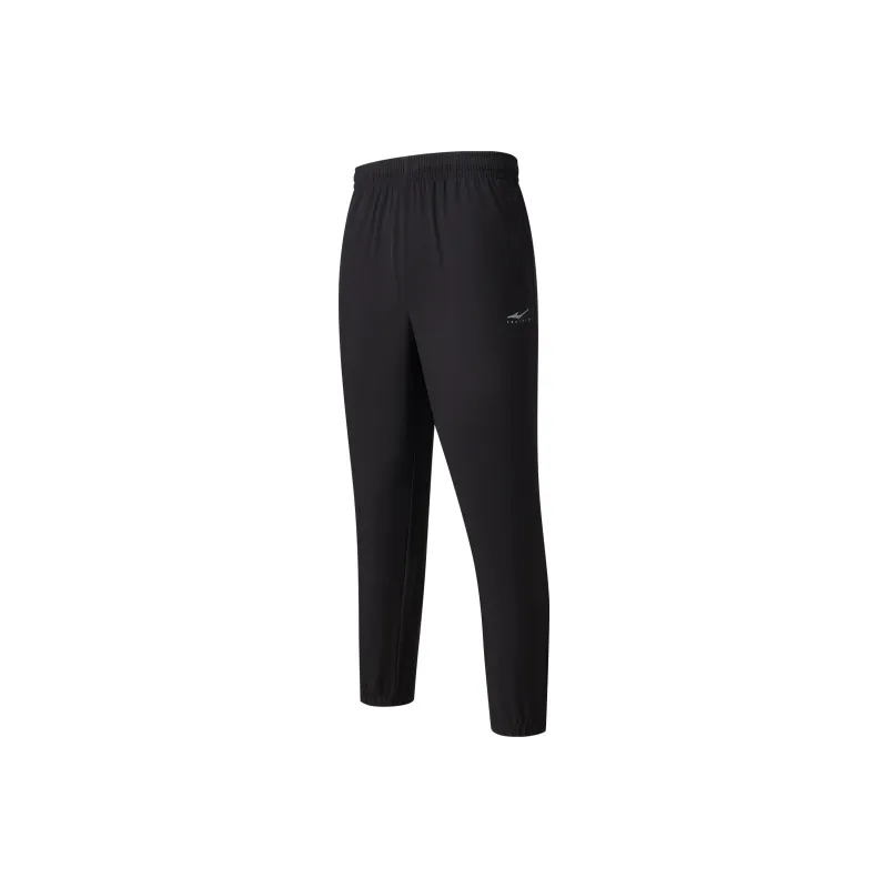 Erke Casual Pants Men Jet Black-0
