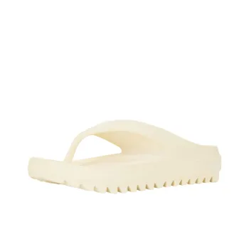 THE NORTH FACE CAMPER's FLIP Abrasion Resistant Slip Resistant Flip Flops Unisex Light Yellow
