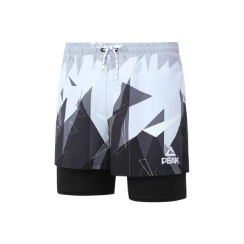 PEAK Swimming Shorts Unisex Black White