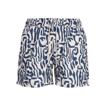OAS Marbling Swim Shorts