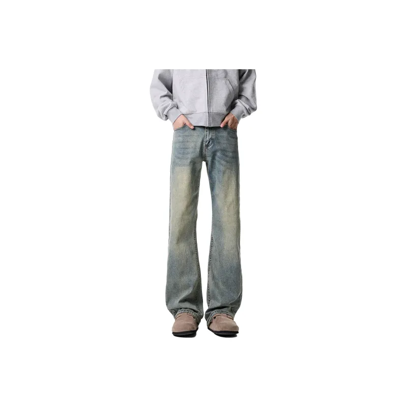 ACUOD BY CHANU Trendy Brand Bootcut Pants With Design Sensation Loose Fit Casual Pants Unisex-3
