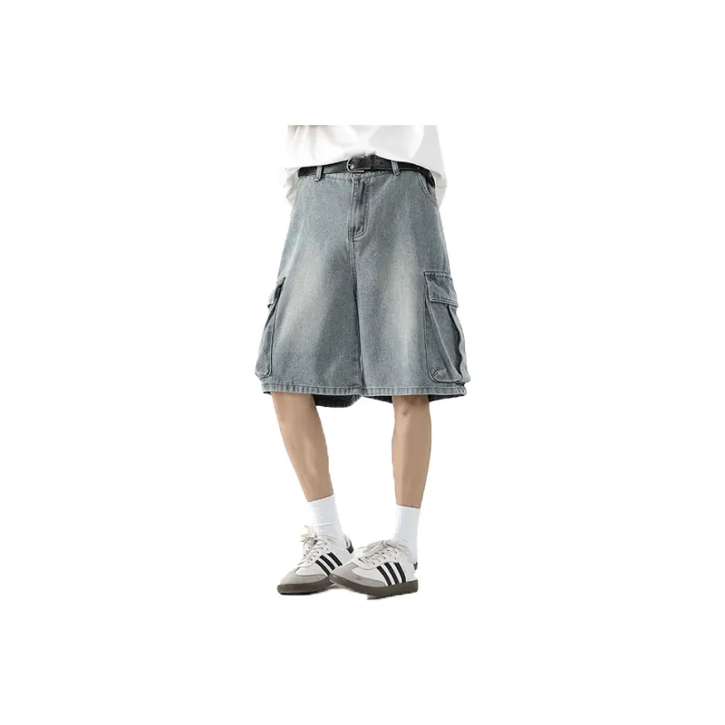 YOFVV Denim Shorts Unisex-0