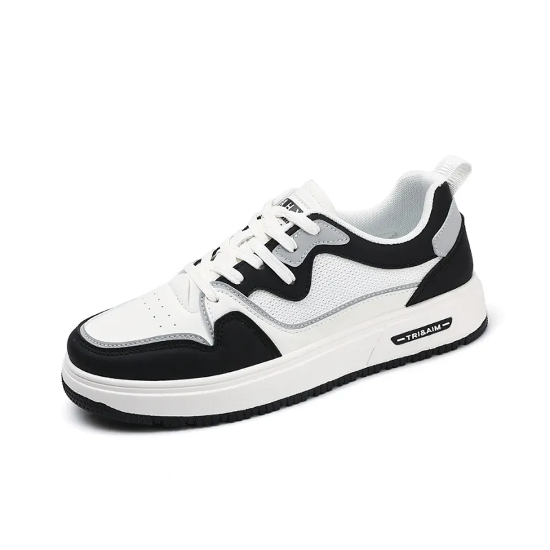 Vxv Slip Resistant Shock Absorbers With Abrasion Resistant Properties Low Top Skateboard Shoes Men's-0