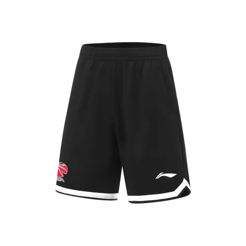 LiNing Jimmy Butler Casual Shorts Men's Black Standard White