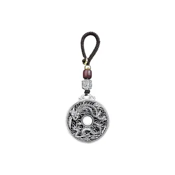 LIUXIN 999 Fine Silver Pendants Unisex