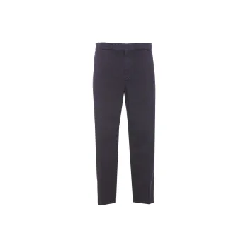 THOM BROWNE Pressed Crease Tapered Leg Chinos