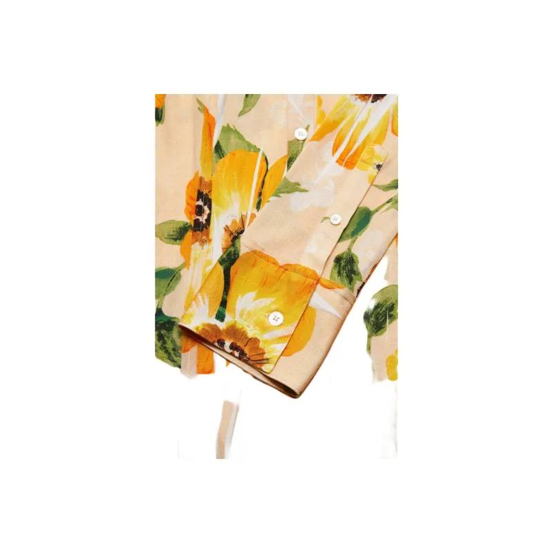 Acne Studios Floral print Midi Dress-3