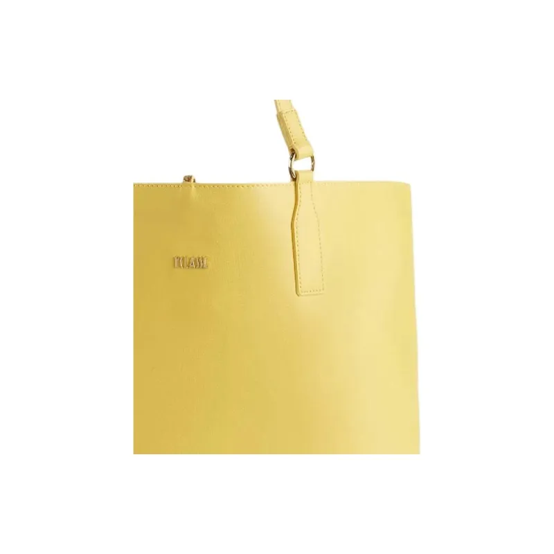 Alviero Martini Artificial Leather Tote Bag, Shopping Bag, Shoulder Bag, Handbag Women's Honey Yellow-2