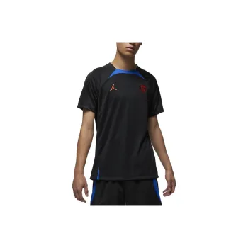 Jordan Nike PSG X Jordan Soccer Jerseys Men's Black