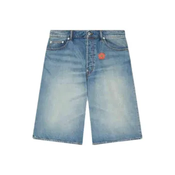 KENZO SS25 Denim Shorts Men's Blue