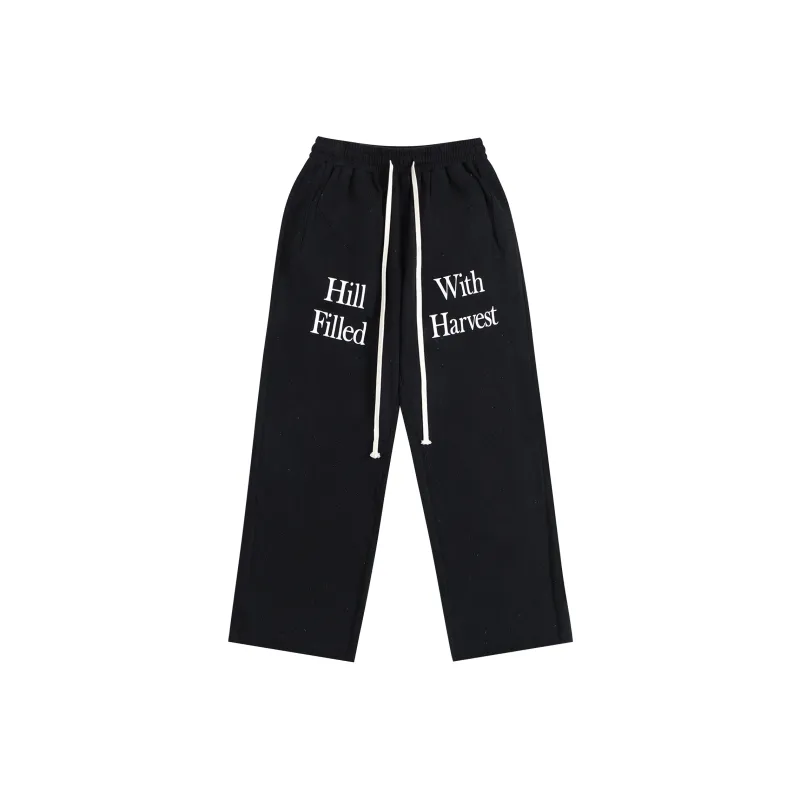 Atry Casual Pants Unisex Black-0