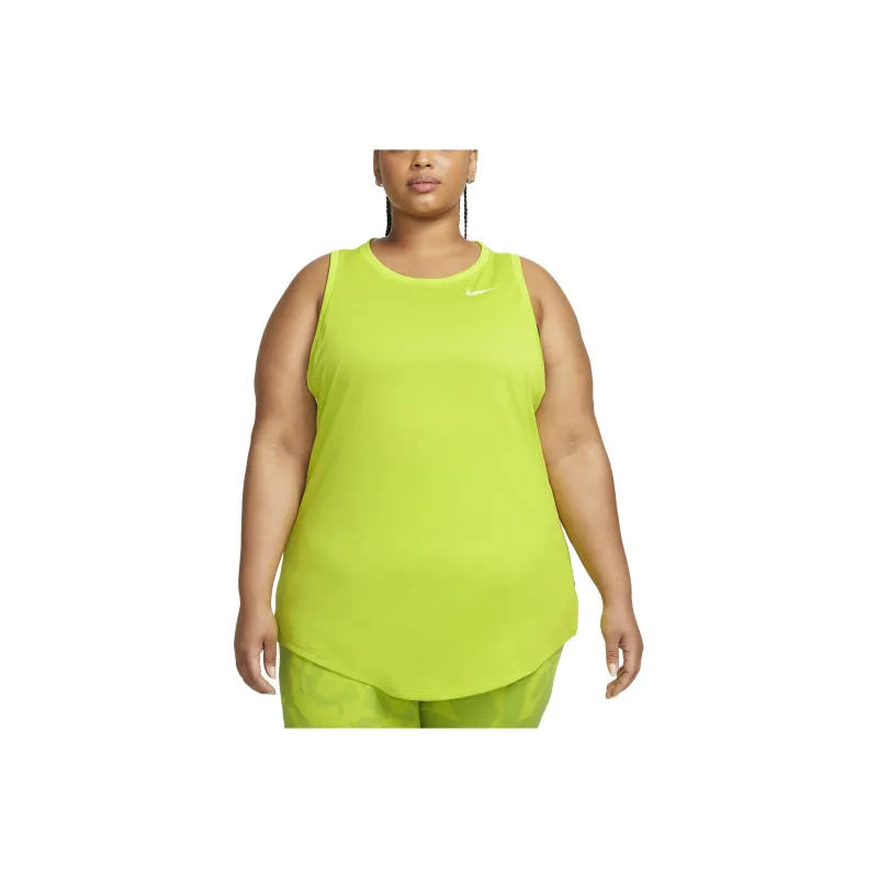 Nike Tank Tops Women's Green Yellow-0