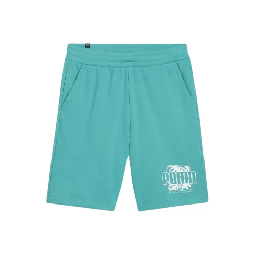 PUMA Ess+ Palm Resort Casual Shorts Men's Lake Blue