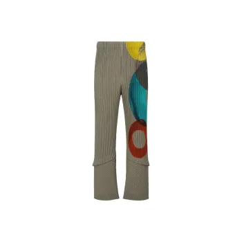 ISSEY MIYAKE Picturesque Casual Pants Men's Gray