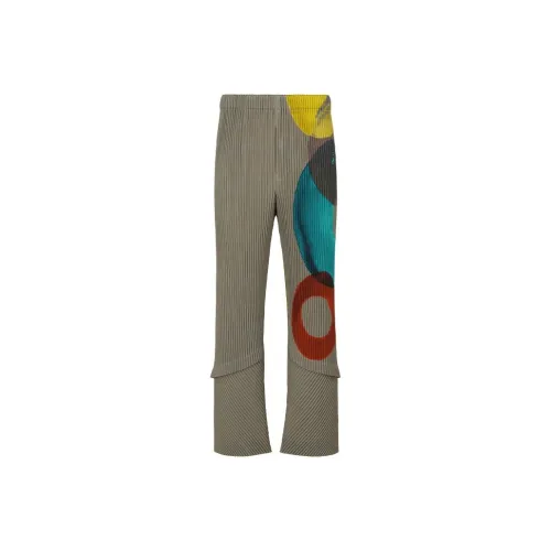 ISSEY MIYAKE Picturesque Casual Pants Men's Gray